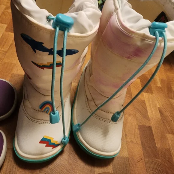 Purple And Rose Gold Shoes - Picture 5 of 7